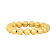10MM Signature Bracelet-Yellow Gold Filled Bracelet-Karen Lazar Design-5.75-Yellow Gold-Karen Lazar Design