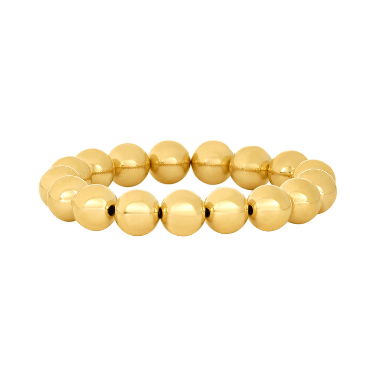 10MM Signature Bracelet Yellow Gold Yellow Gold Filled Bracelet