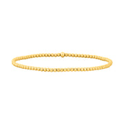 2MM Signature Bracelet-signature bracelet-Karen Lazar Design-5.75-Yellow Gold-Karen Lazar Design