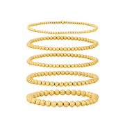 The KLD Signature Stack-Yellow Gold Filled Bracelet-Karen Lazar Design-5.75-YELLOW GOLD-Karen Lazar Design