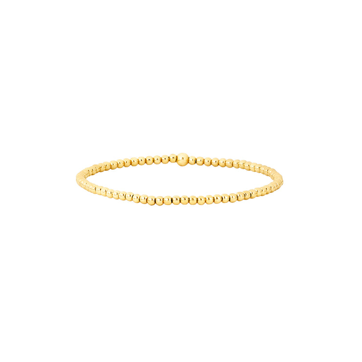 Kids 2MM Signature Bracelet-Gold Filled Bracelet-Karen Lazar Design-5-YELLOW GOLD-Karen Lazar Design