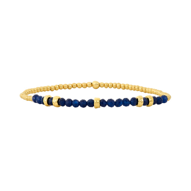 September Blue Sapphire and Rondelle Bracelet – Karen Lazar Design