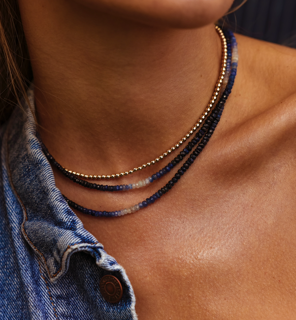 3MM Signature Beaded Necklace Karen Lazar Design