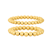 The Everyday Statement Stack-Yellow Gold Filled Bracelet-Karen Lazar Design-5.75-YELLOW GOLD-Karen Lazar Design