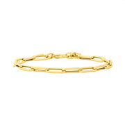 14K Yellow Gold Small Link Bracelet-Fine Jewelry-Karen Lazar Design-7" - 7.5"-Karen Lazar Design
