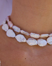 Rosewood Pearl Necklace