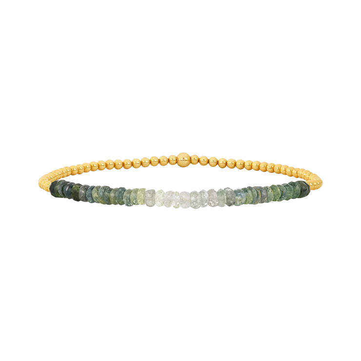 2MM Signature Bracelet with Envy Ombré-Karen Lazar Design-5.75-Yellow Gold-Karen Lazar Design
