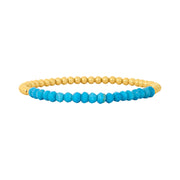 3MM Signature Bracelet with Turquoise