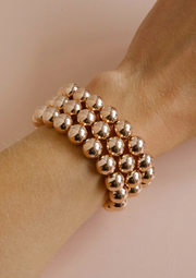 10MM Signature Bracelet-Yellow Gold Filled Bracelet-Karen Lazar Design-5.75-Yellow Gold-Karen Lazar Design