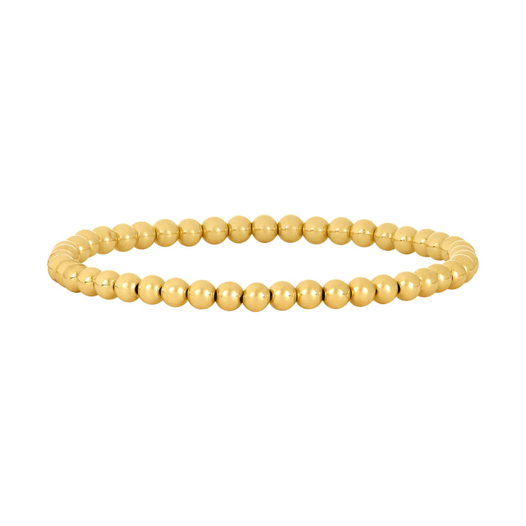 4MM Signature Bracelet-Gold Filled Bracelet-Karen Lazar Design-5.75-Yellow Gold-Karen Lazar Design