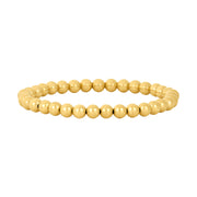 5MM Signature Bracelet-signature bracelet-Karen Lazar Design-5.75-Yellow Gold-Karen Lazar Design