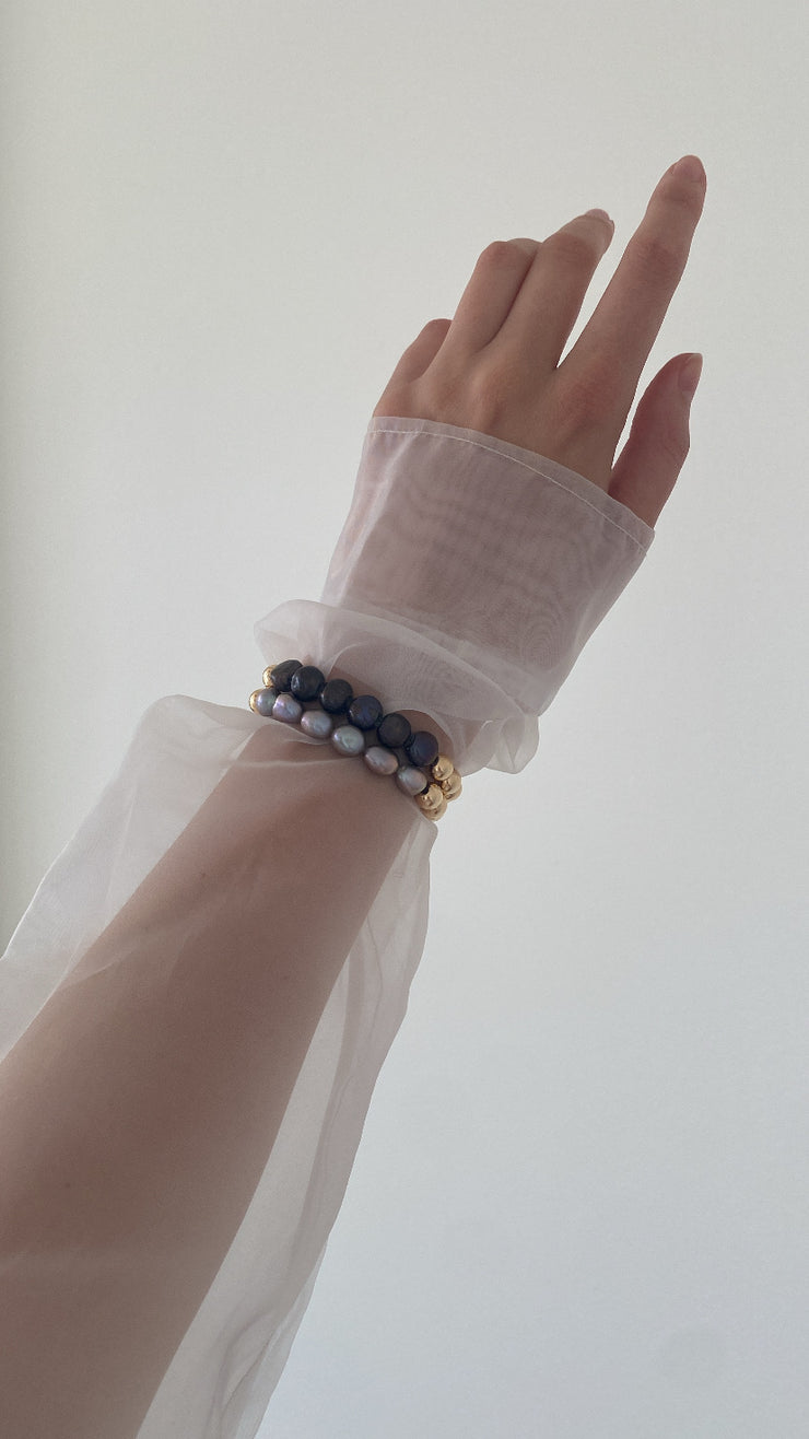 CINDER PEARL BRACELET