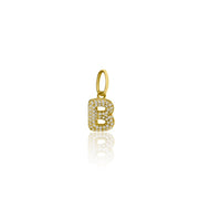 Bubble Diamond Alphabet Charm-Karen Lazar Design-A-Karen Lazar Design