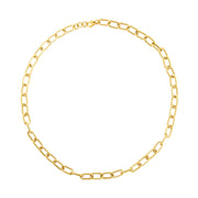 14K Gold Chunky Link Chain Necklace Necklaces