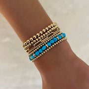 14K Yellow Gold Small Link Bracelet-Fine Jewelry-Karen Lazar Design-7" - 7.5"-Karen Lazar Design