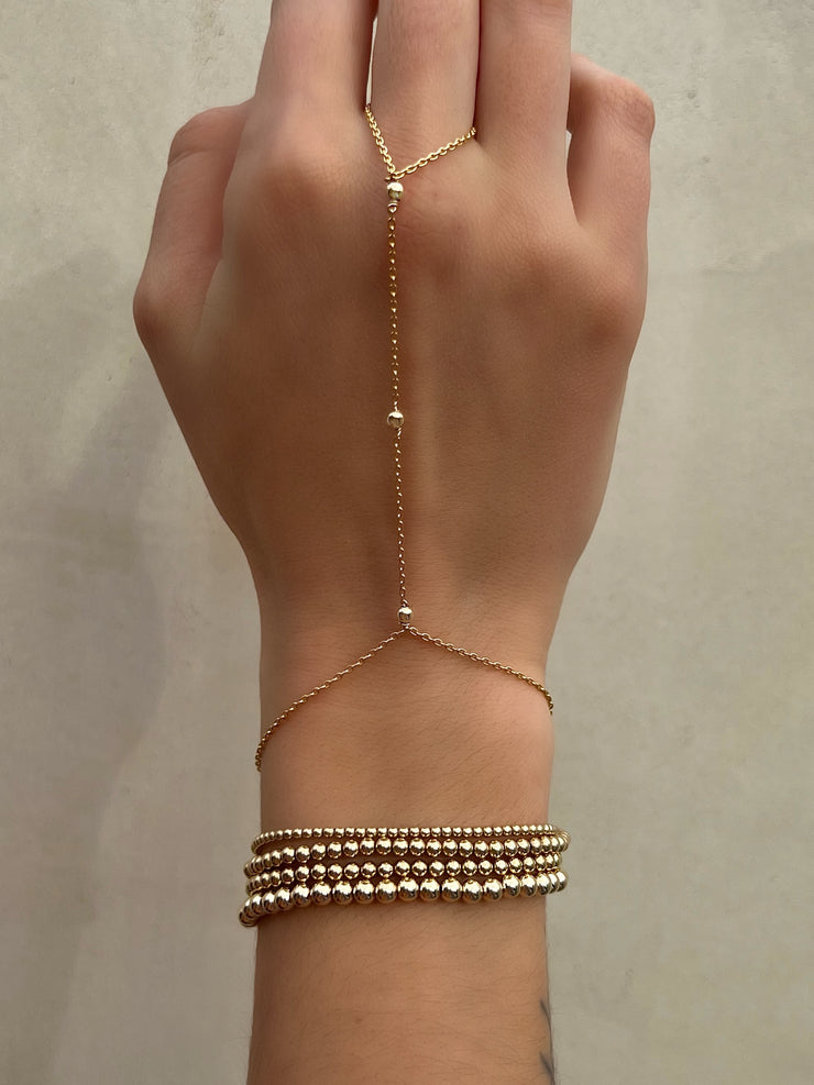 The KLD Hand Chain-Karen Lazar Design-6-7.25 inches-Karen Lazar Design