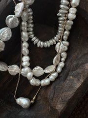 Intuition Pearl Choker Necklace