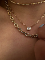 Short Oval Link Necklace-Karen Lazar Design-Karen Lazar Design