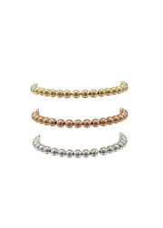 5MM Signature Bracelet-signature bracelet-Karen Lazar Design-5.75-Yellow Gold-Karen Lazar Design