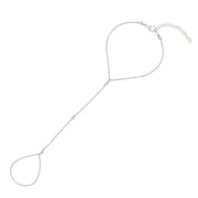 The KLD Hand Chain-Karen Lazar Design-6"-7.25”-Sterling Silver-Karen Lazar Design