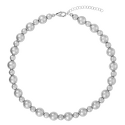 The Disco Signature Necklace-Necklaces-Karen Lazar Design-13-15"-Sterling Silver-Karen Lazar Design
