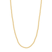 3MM Signature Beaded Necklace-Necklaces-Karen Lazar Design-13-15"-Yellow Gold-Karen Lazar Design