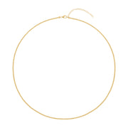 2MM Signature Beaded Necklace-Necklaces-Karen Lazar Design-13-15"-Yellow Gold-Karen Lazar Design