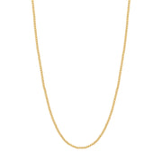 2MM Signature Beaded Necklace-Necklaces-Karen Lazar Design-13-15"-Yellow Gold-Karen Lazar Design