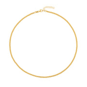 The Fine 3mm Signature Beaded Necklace-Karen Lazar Design-Karen Lazar Design