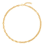 Short Oval Link Necklace-Karen Lazar Design-Karen Lazar Design