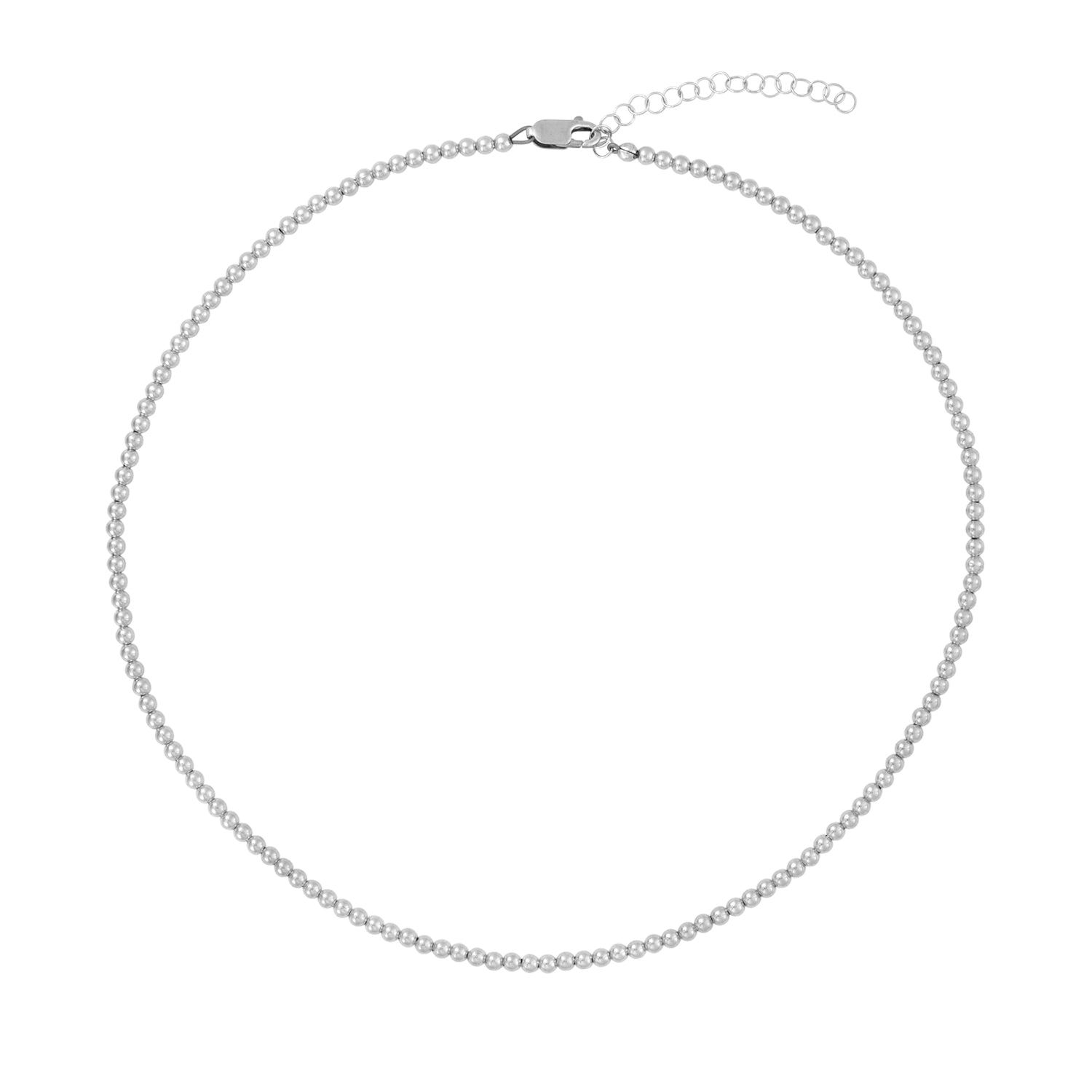 3MM Signature Beaded Necklace – Karen Lazar Design