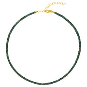 Green Kyanite Necklace Gold Filled Bracelet