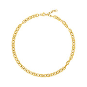 Round Mariner Link Necklace-Karen Lazar Design-16"-18"-Yellow Gold-Karen Lazar Design