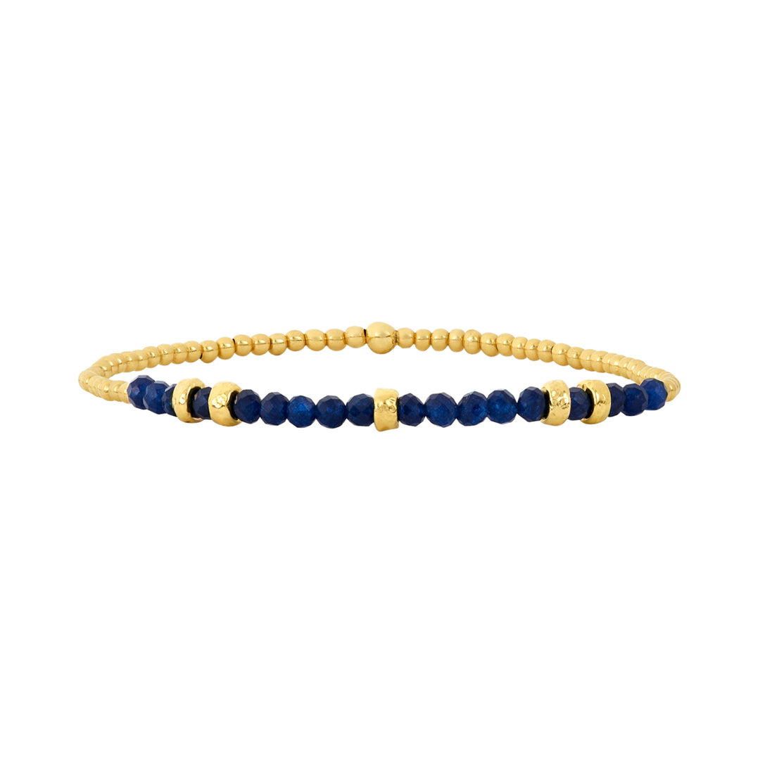 September Blue Sapphire and Rondelle Bracelet – Karen Lazar Design