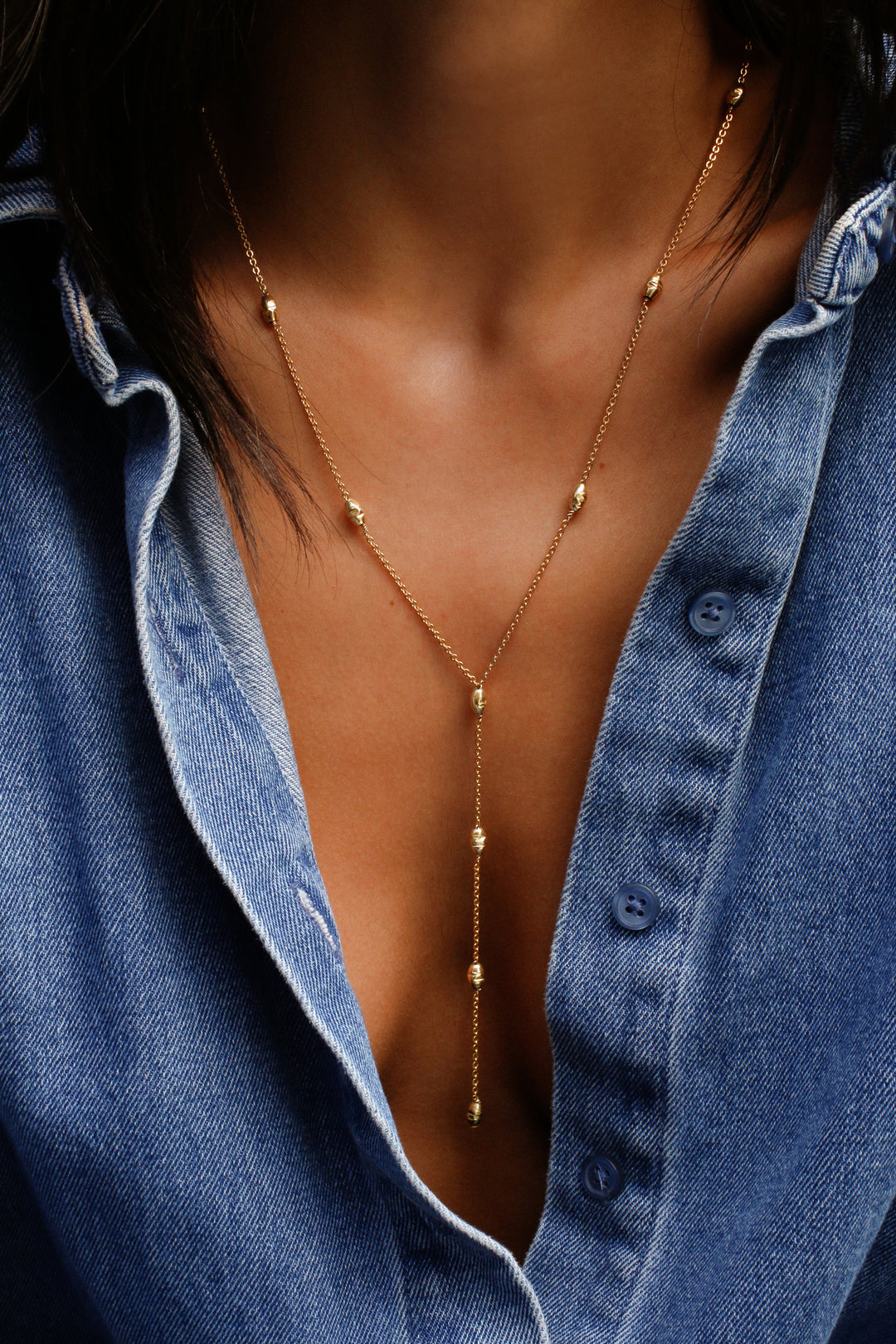 The Heritage Lariat Necklace *PREORDER; ESTIMATED SHIP DATE