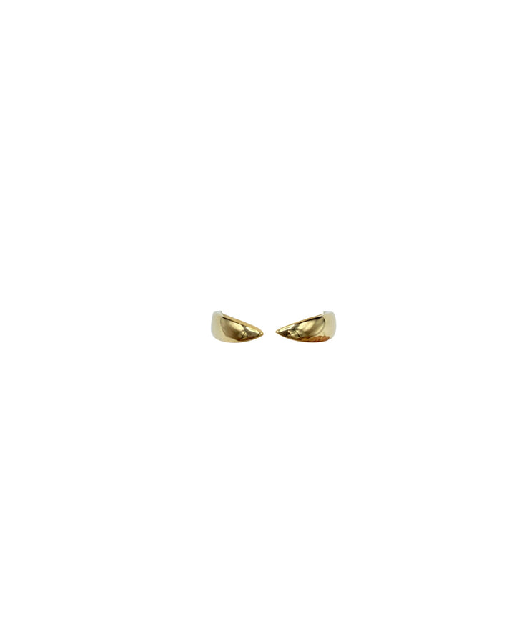 14k Gold Chunky Claw Ring