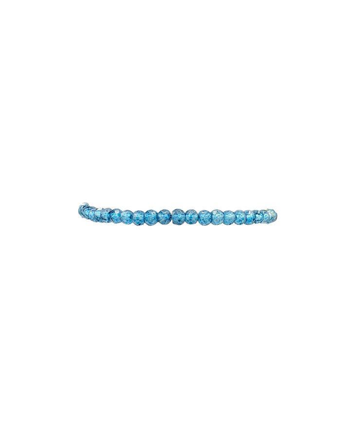 3MM Signature Bracelet with London Blue Topaz