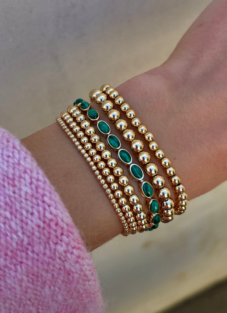 Malachite Tennis Bracelet Fine Jewelry