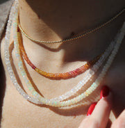 Majestic Opal Necklace Gold Filled Bracelet